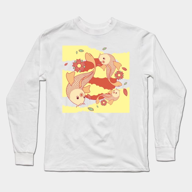 Go with the flow Long Sleeve T-Shirt by freshinkstain